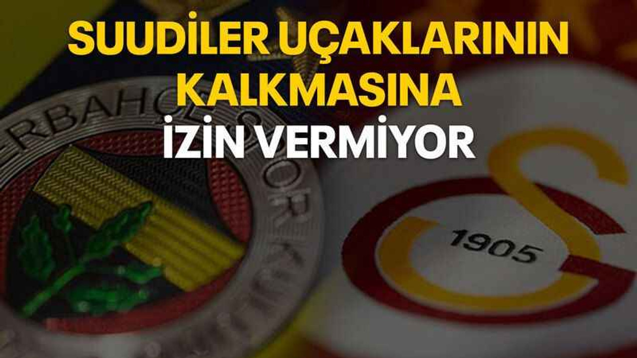Suudiler uçaklarının kalkmasına izin vermiyor
